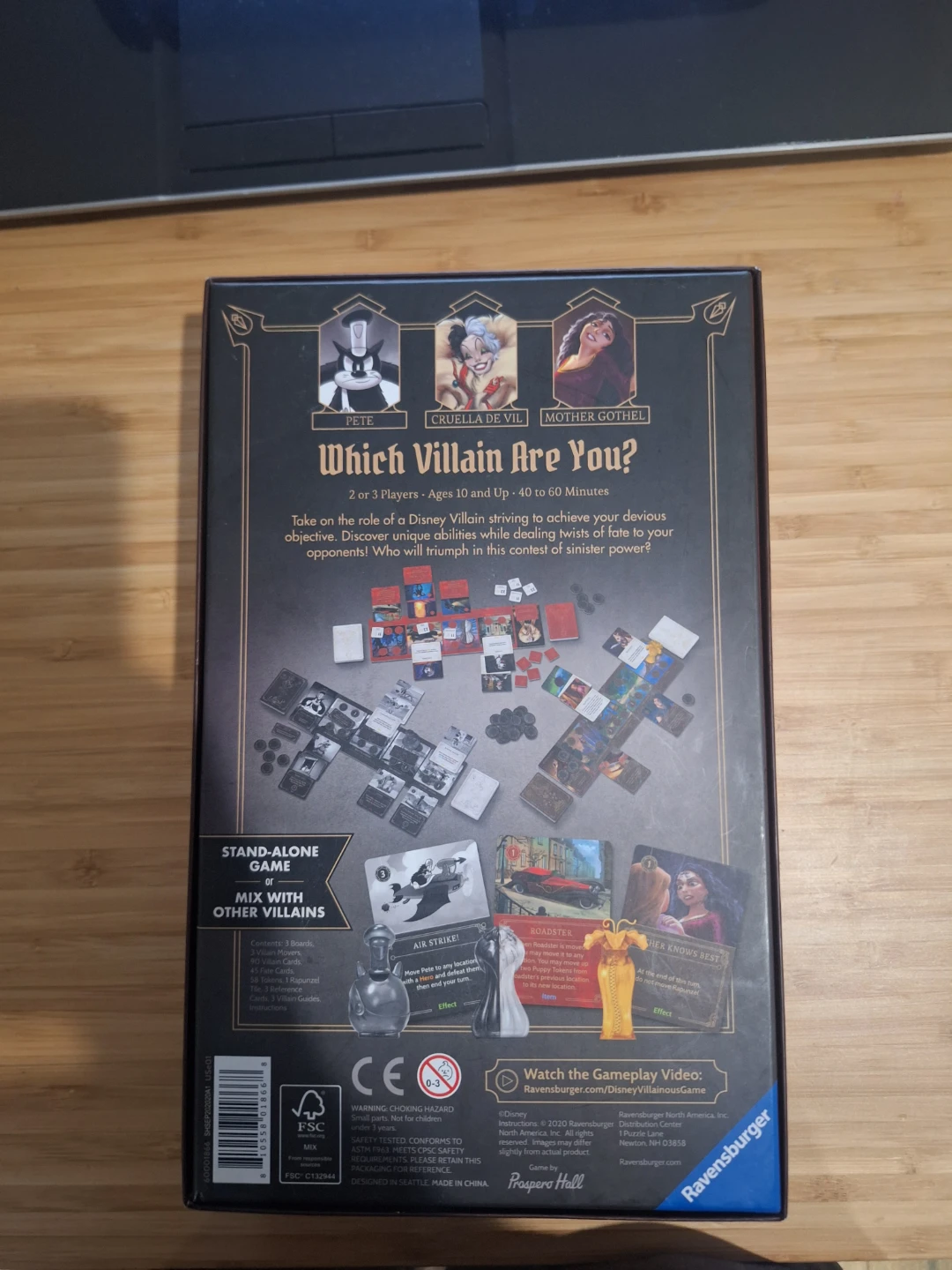 Disney Villainous Perfectly Wretched Board Game - photo 2