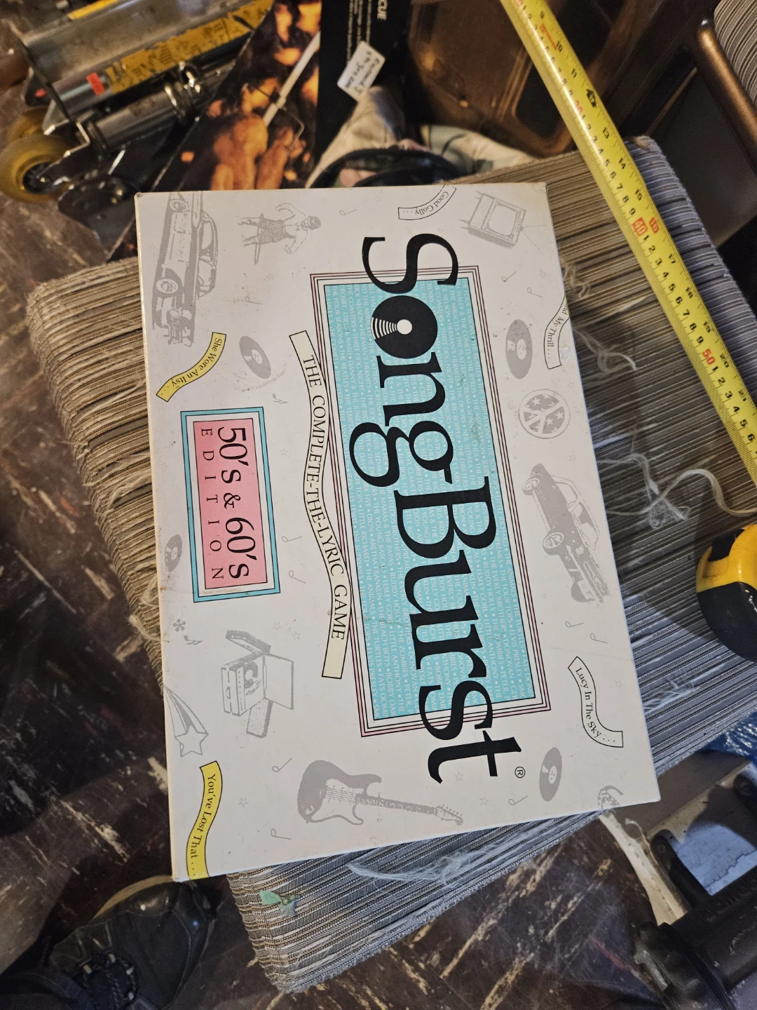 SongBurst 50's & 60's Edition Complete Lyric Game - photo 2