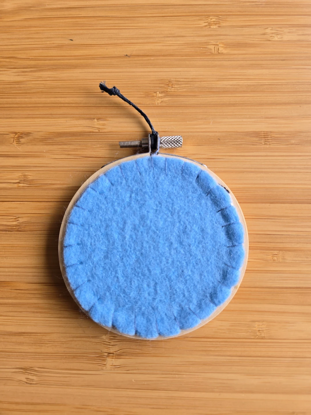 Handmade Bat Embroidery Hoop Art - photo 3