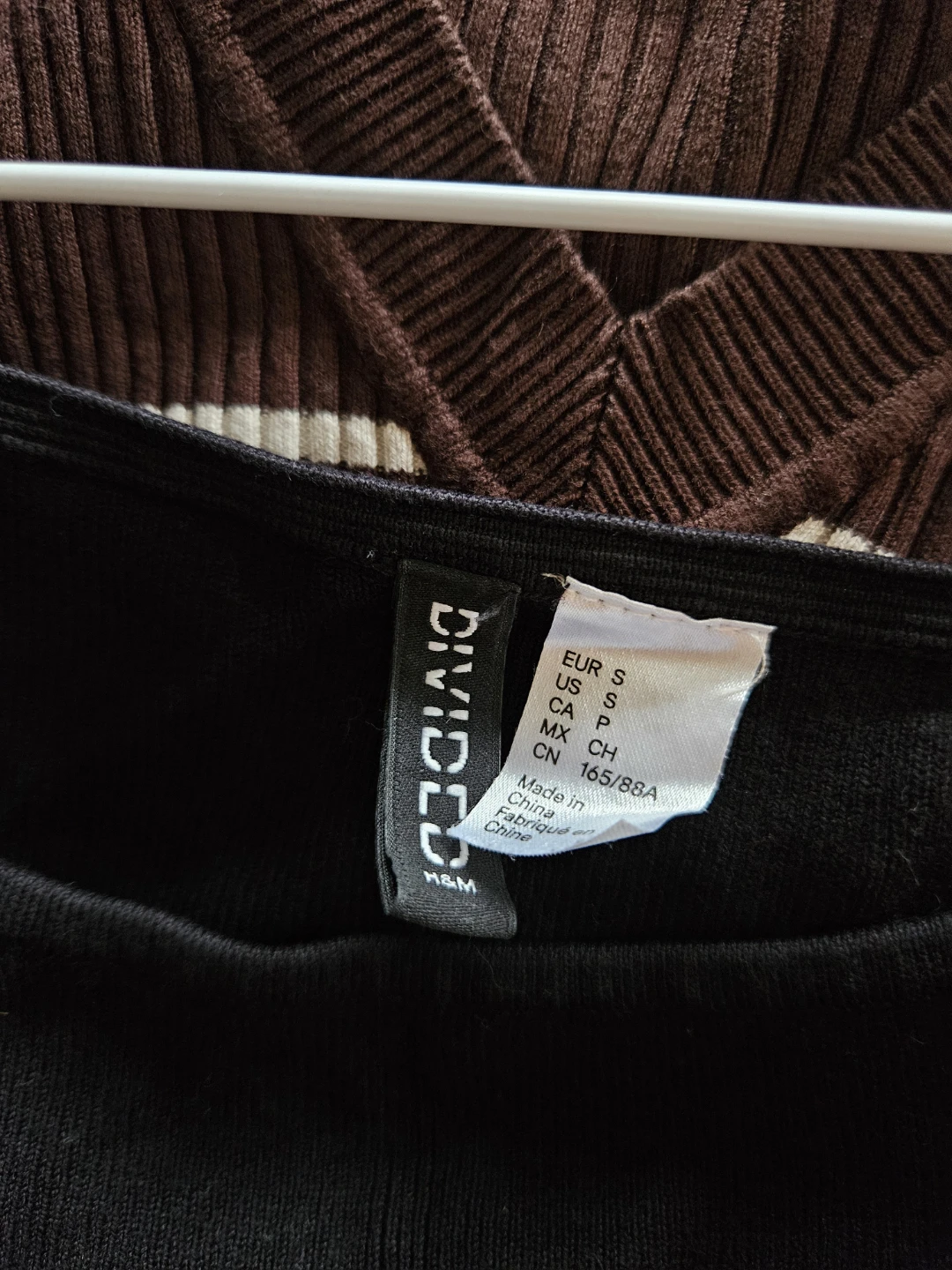 H&M Divided Black Square Neck Top - photo 2