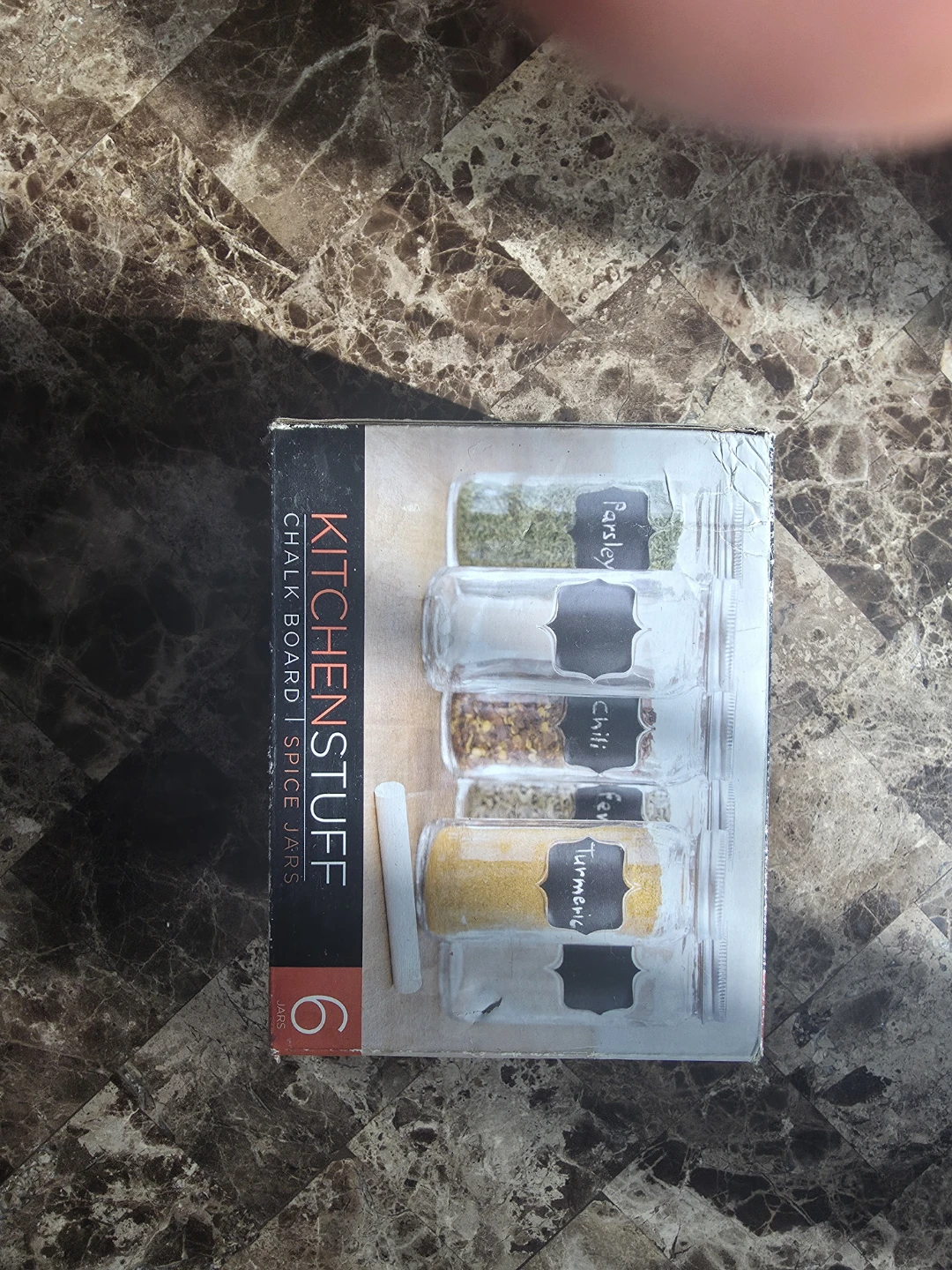 Kitchenstuff 6 Piece Chalkboard Spice Jars - photo 4