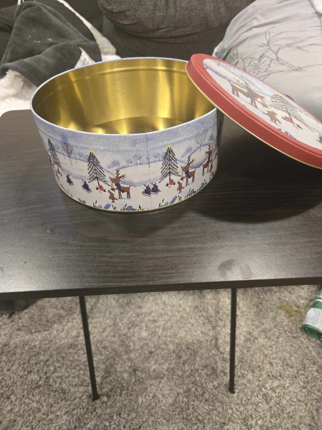 Large Christmas tin - photo 3
