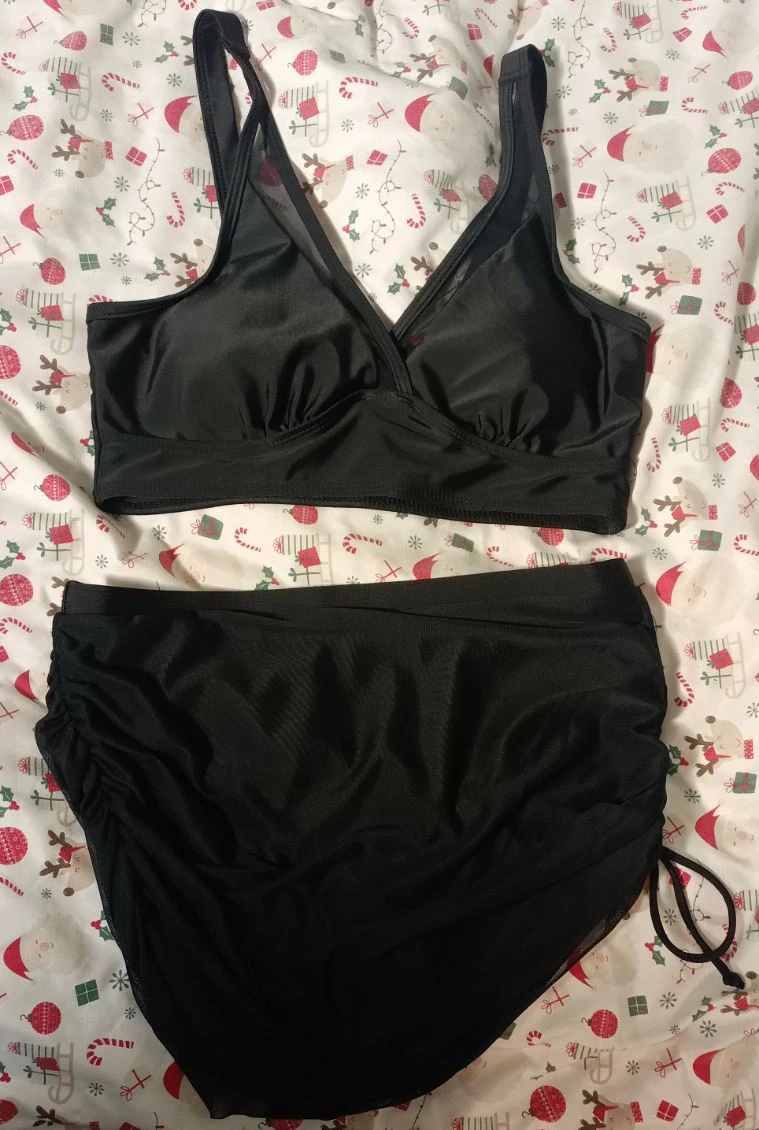 Black Swimsuit Set