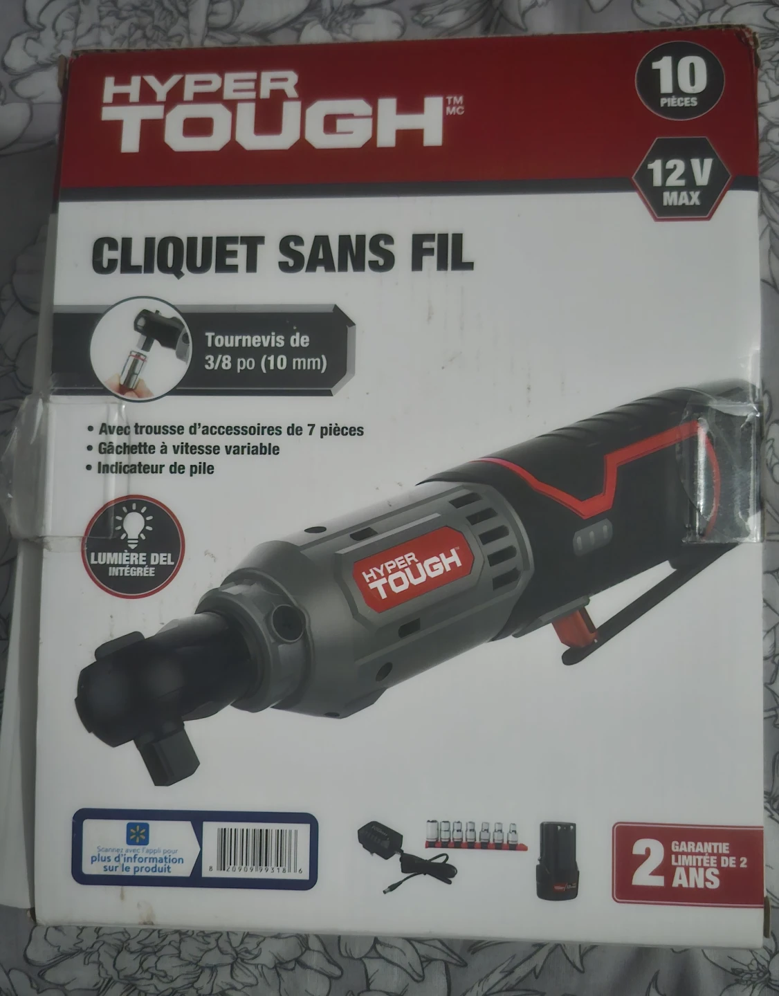 Hyper Tough Cordless Ratchet 12V - photo 3
