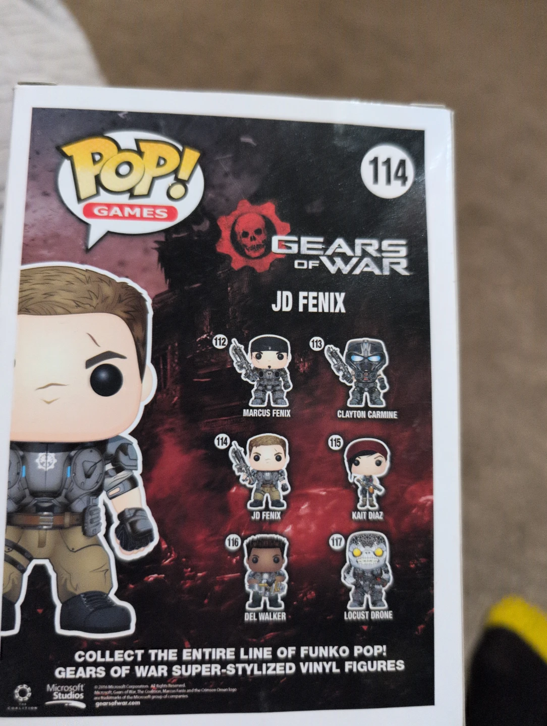 Funko Pop! Games Gears of War JD Fenix #114 - photo 2
