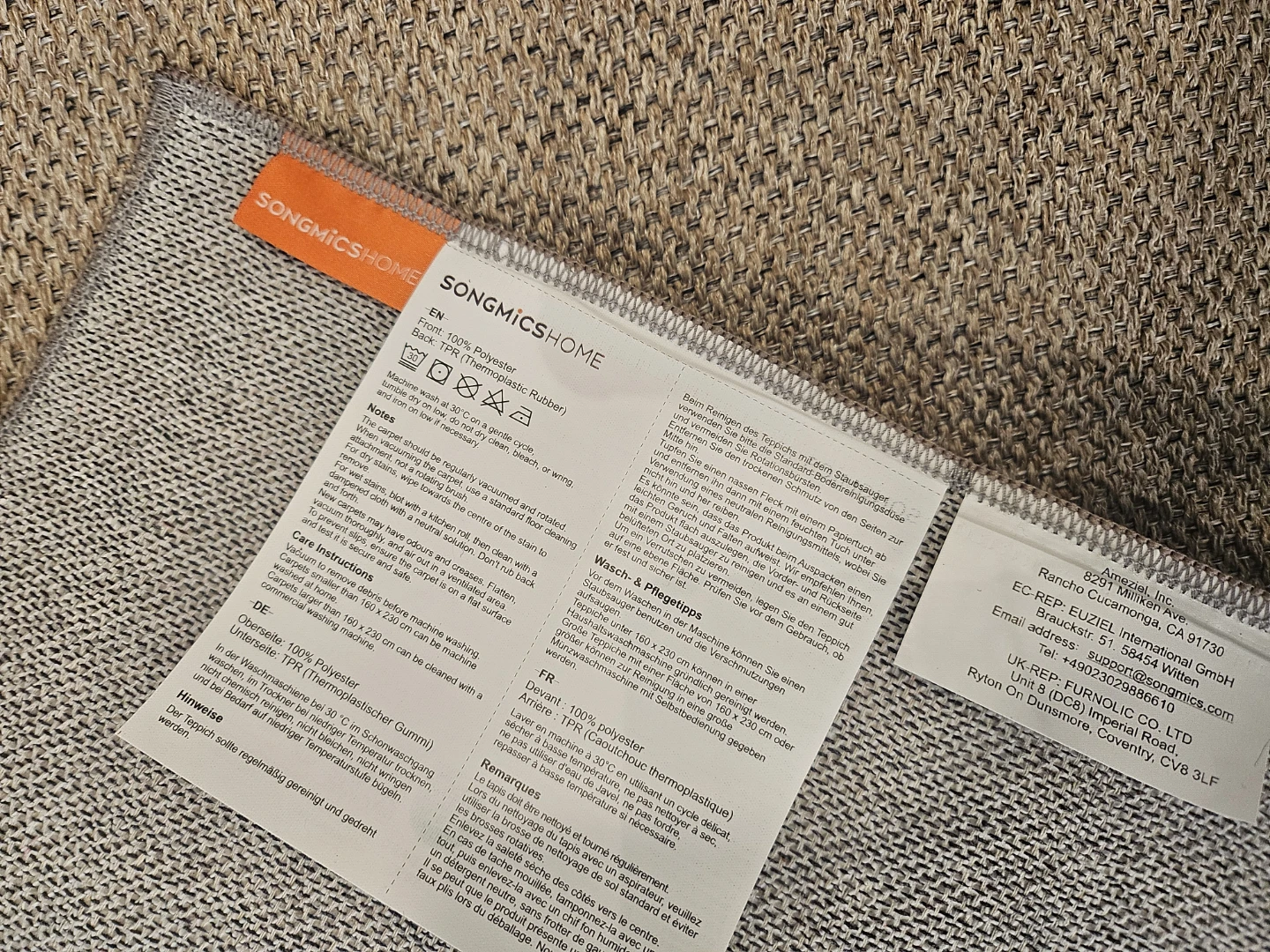 Songmics Home Runner Rug - photo 4