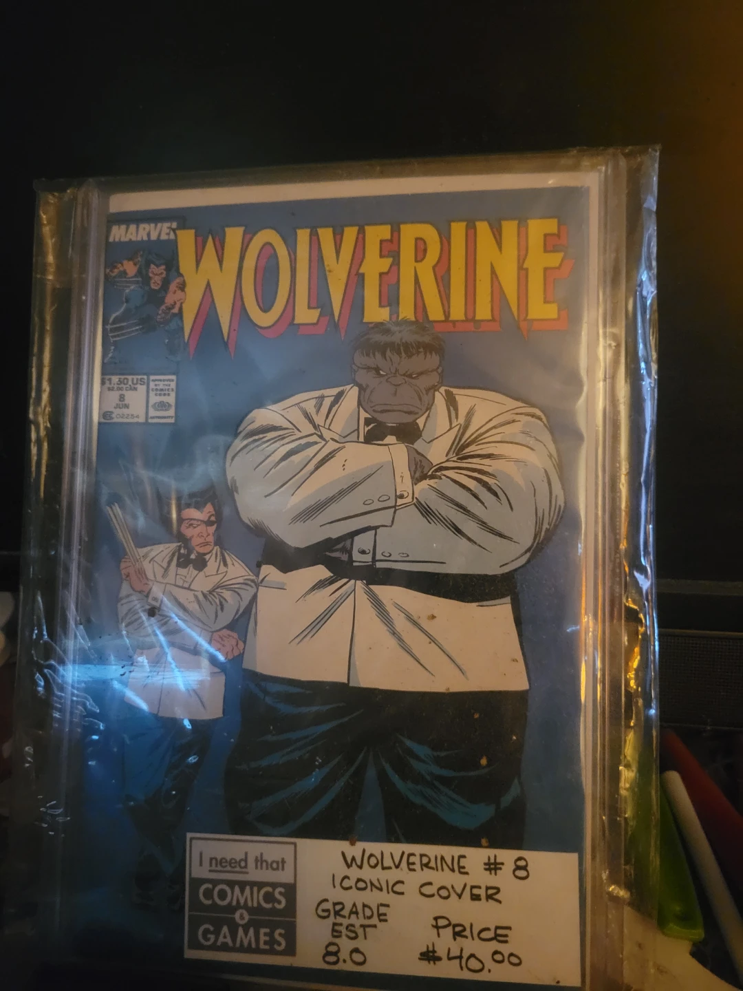 Wolverine #8 Iconic Cover Comic Book
