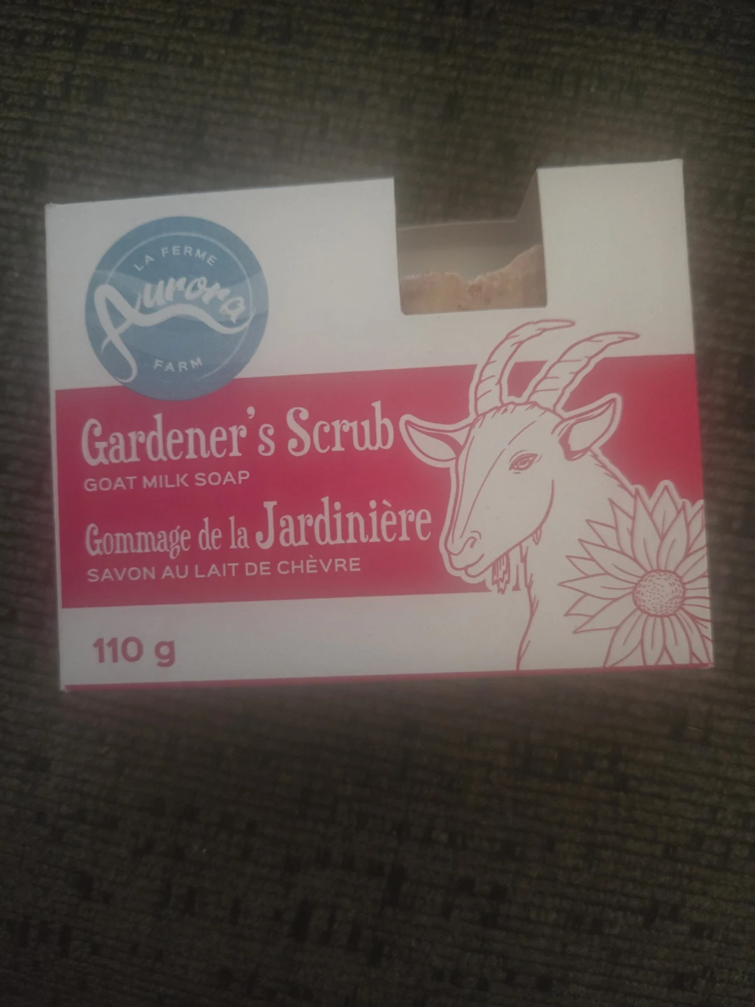 Aurora Farm Gardener's Scrub Goat Milk Soap 110g