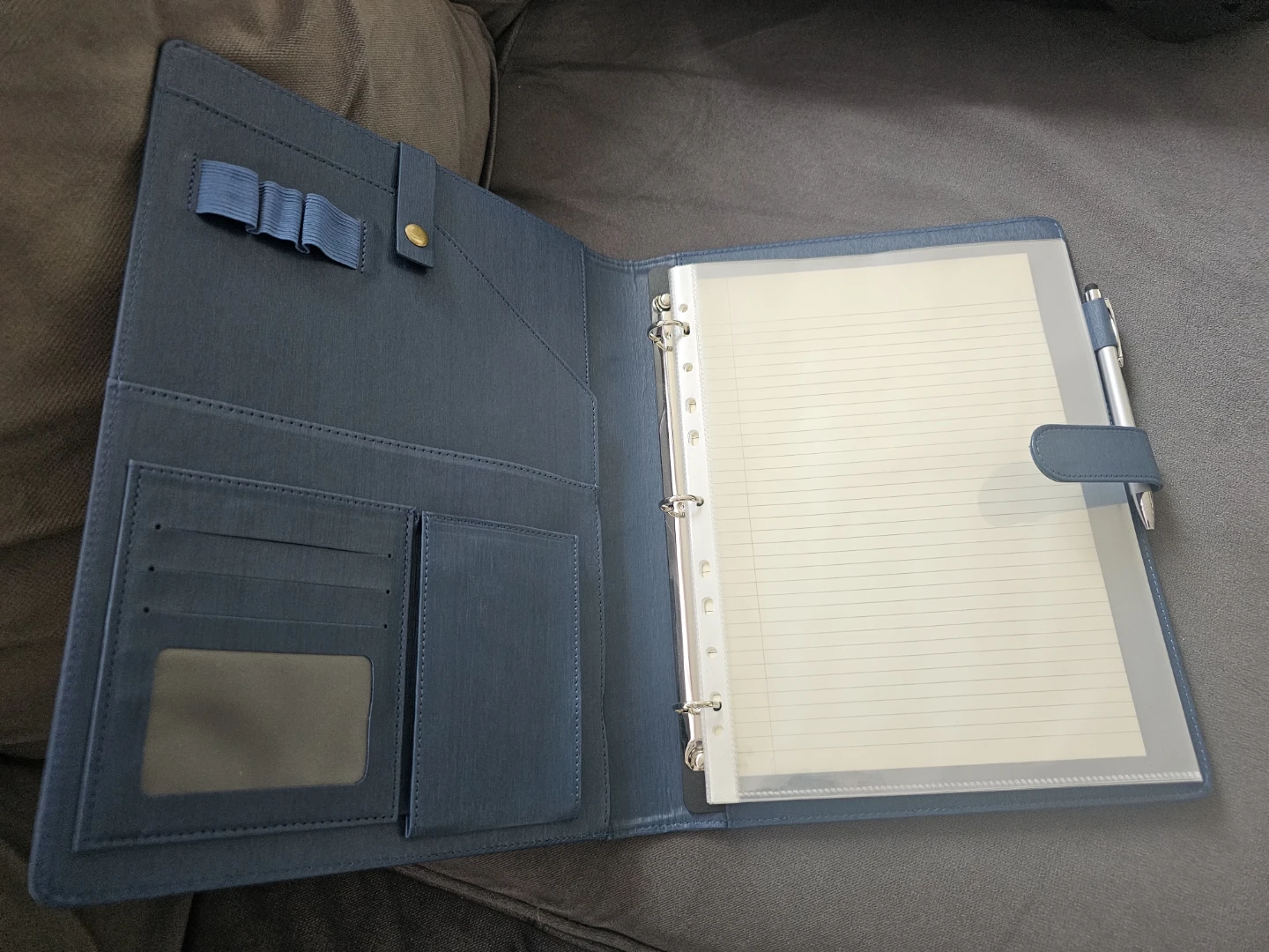 Wonderpool A4 Padfolio Portfolio File Document Binder Organizer - photo 2