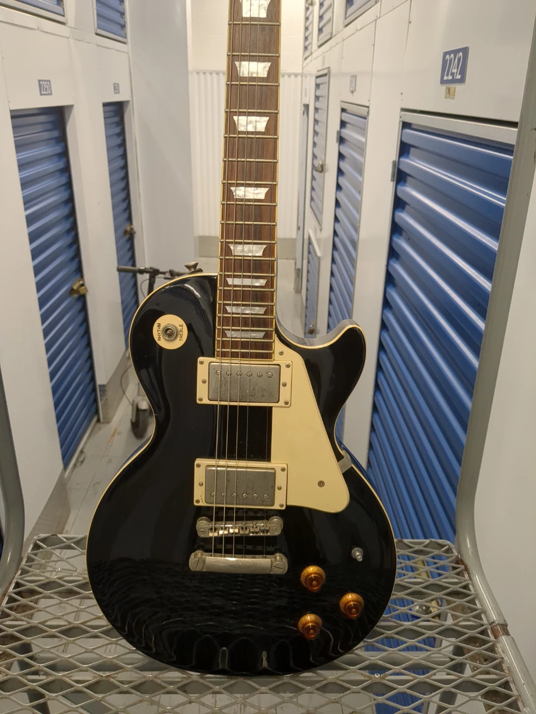 Six string Epiphone guitar