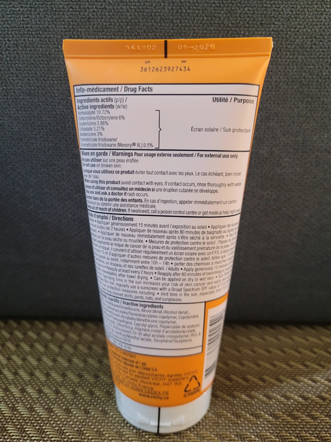 Vichy Capital Soleil SPF 60 UV Sport Sunscreen Lotion - photo 2