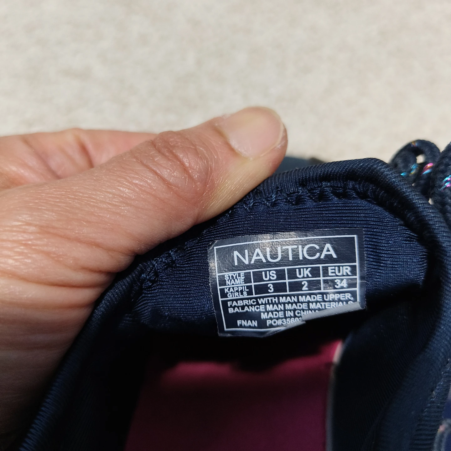 Nautica Girls' Shoes Size 3 - photo 3