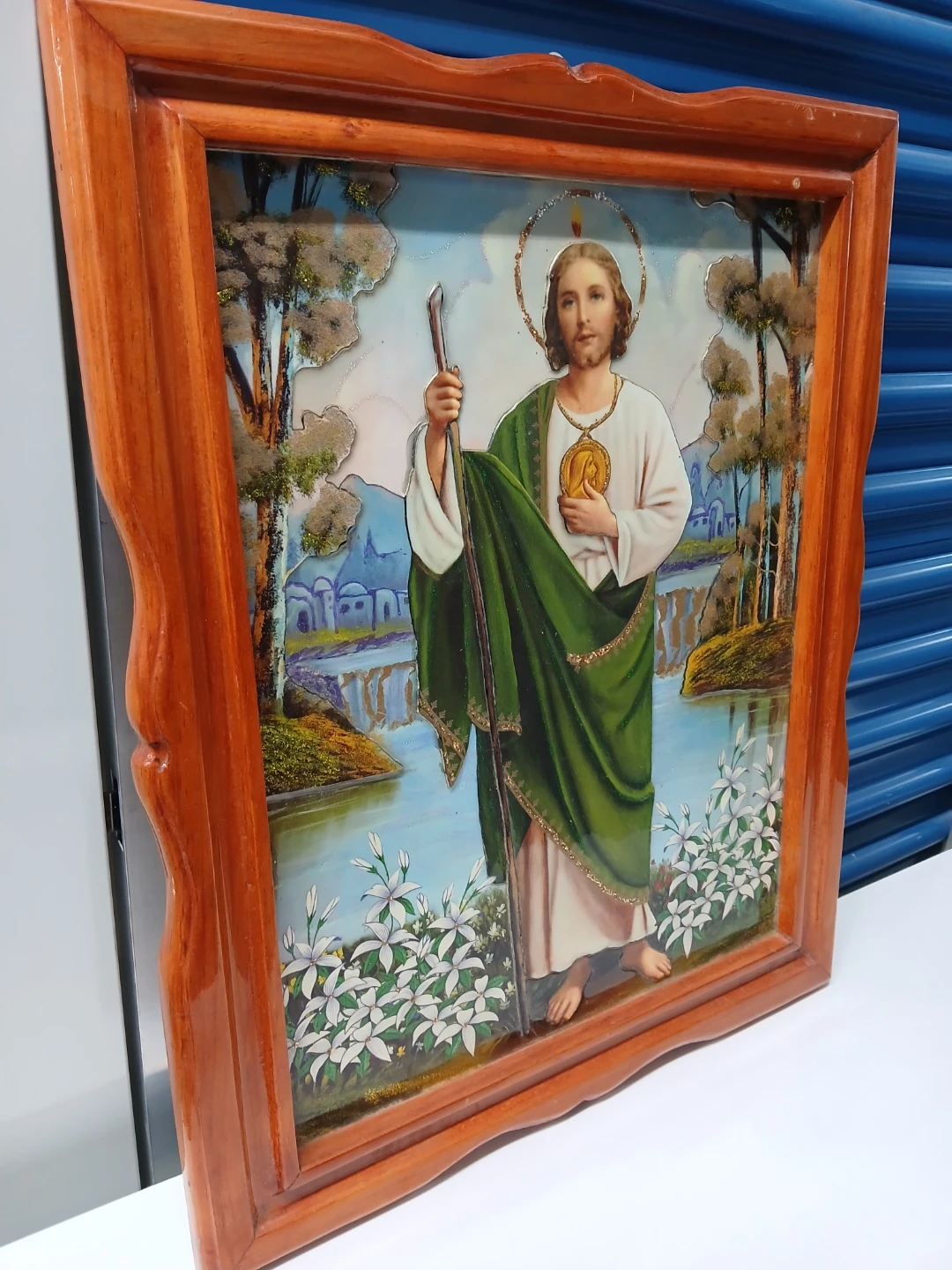Framed Saint Jude Thaddeus Religious Art - photo 5