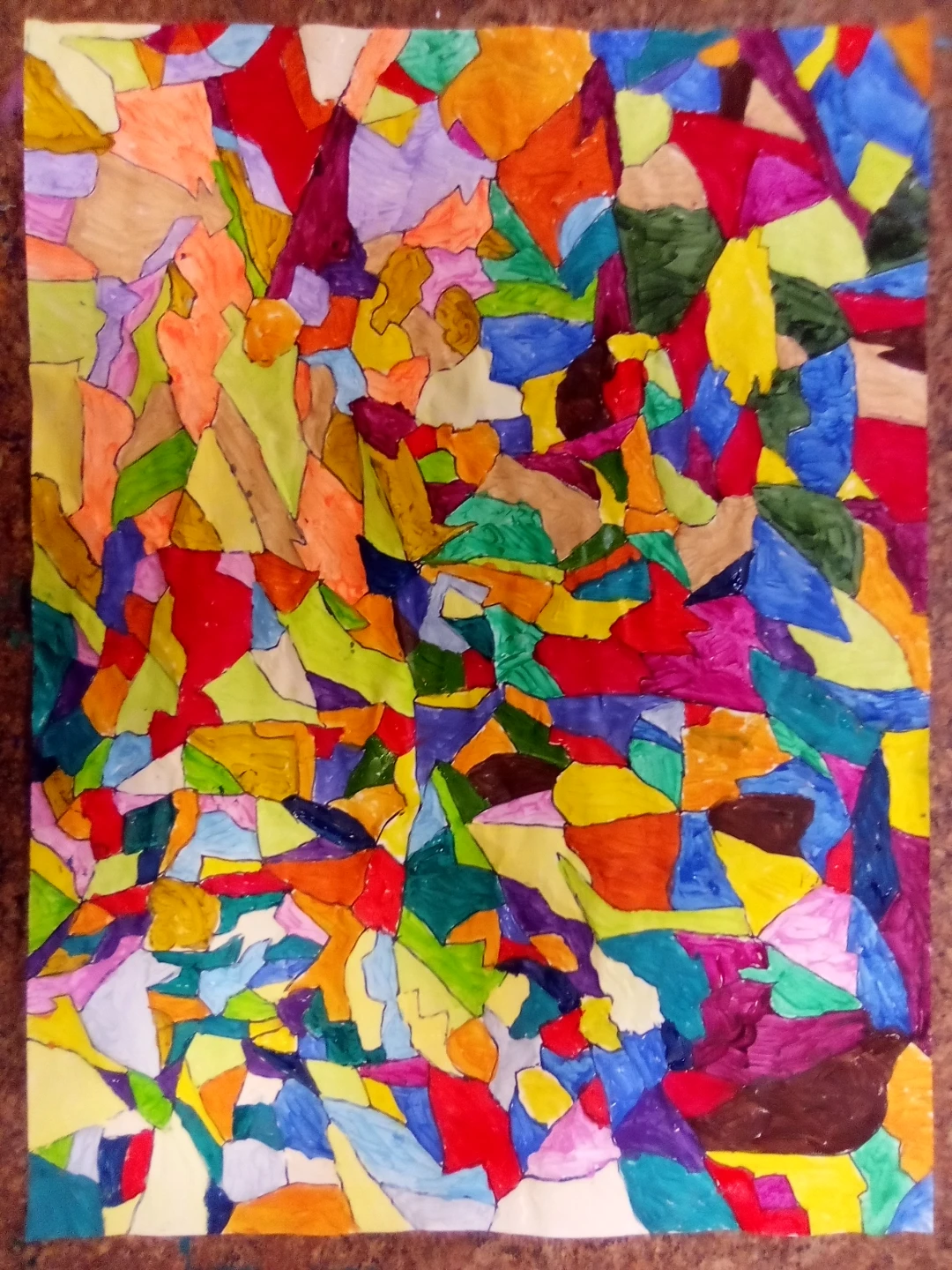 'Crushism' Abstract acrylic paintings on demand