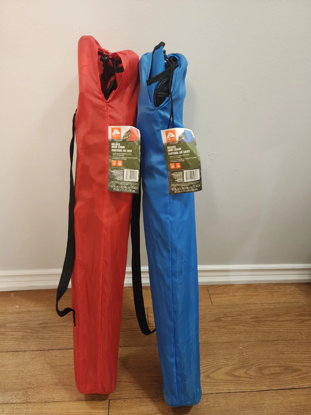 Camping Chair - Red & Blue