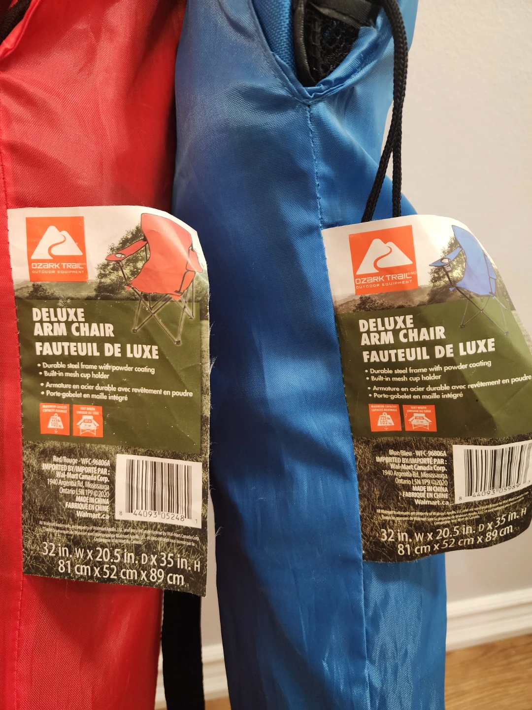 Camping Chair - Red & Blue - photo 2