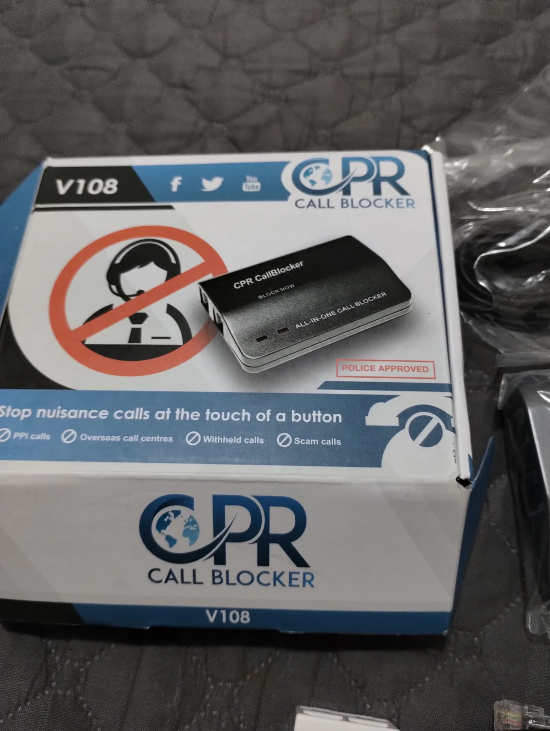 CPR Call Blocker V108 - All-in-One Phone Nuisance Call Blocker