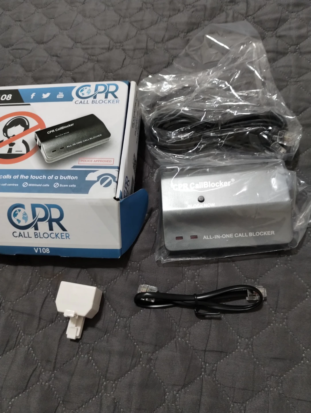 CPR Call Blocker V108 - All-in-One Phone Nuisance Call Blocker - photo 2