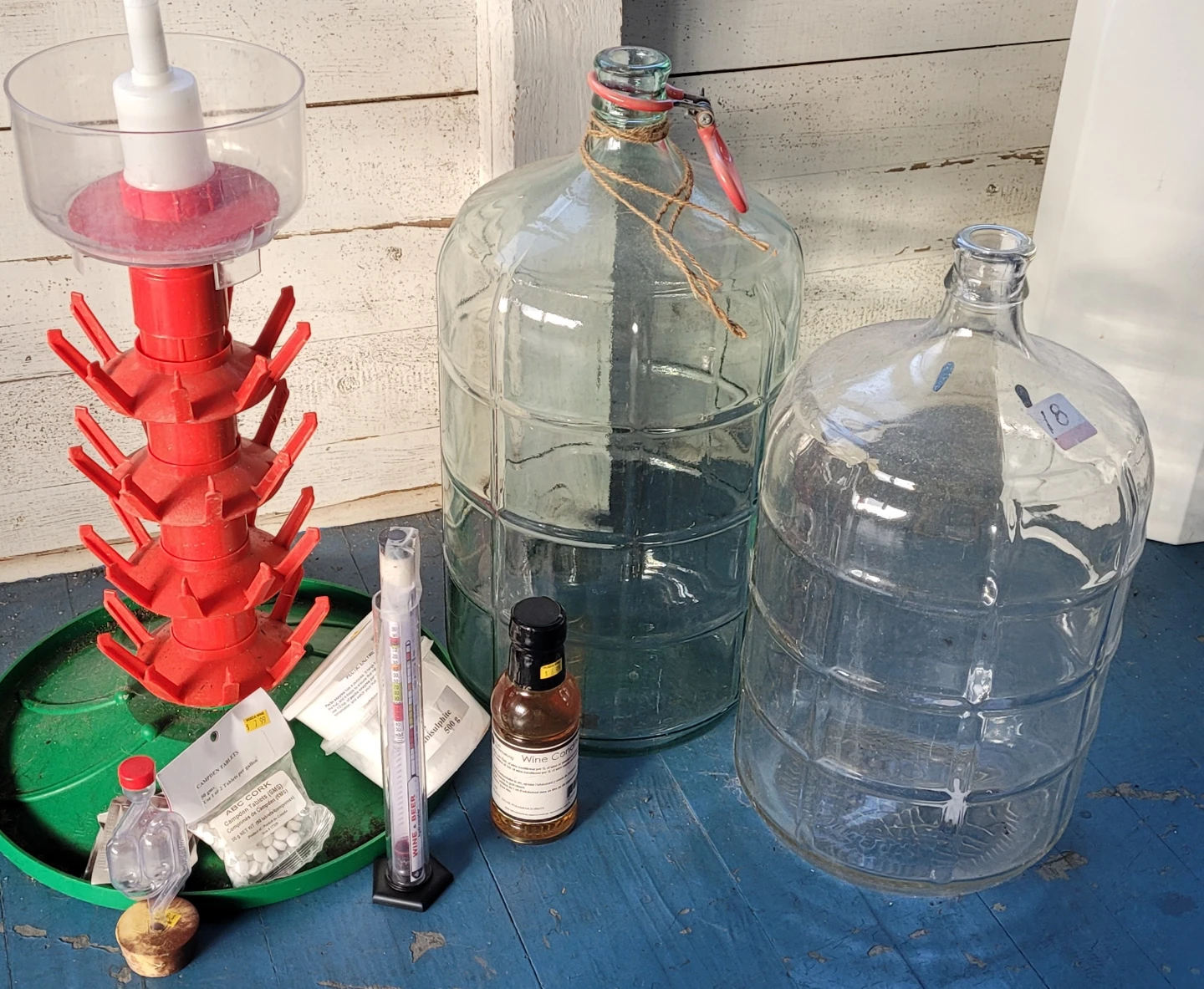 Wine making supplies