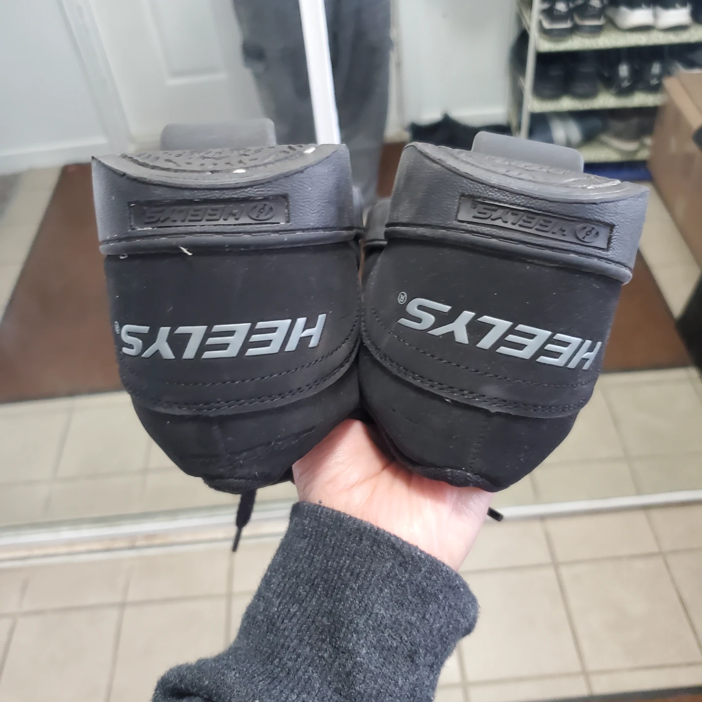 Black Heelys Shoes with Wheels - photo 3