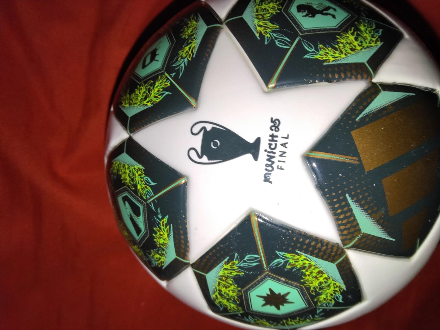 UEFA Champions League "Munich 2025" Final mini Soccer Ball