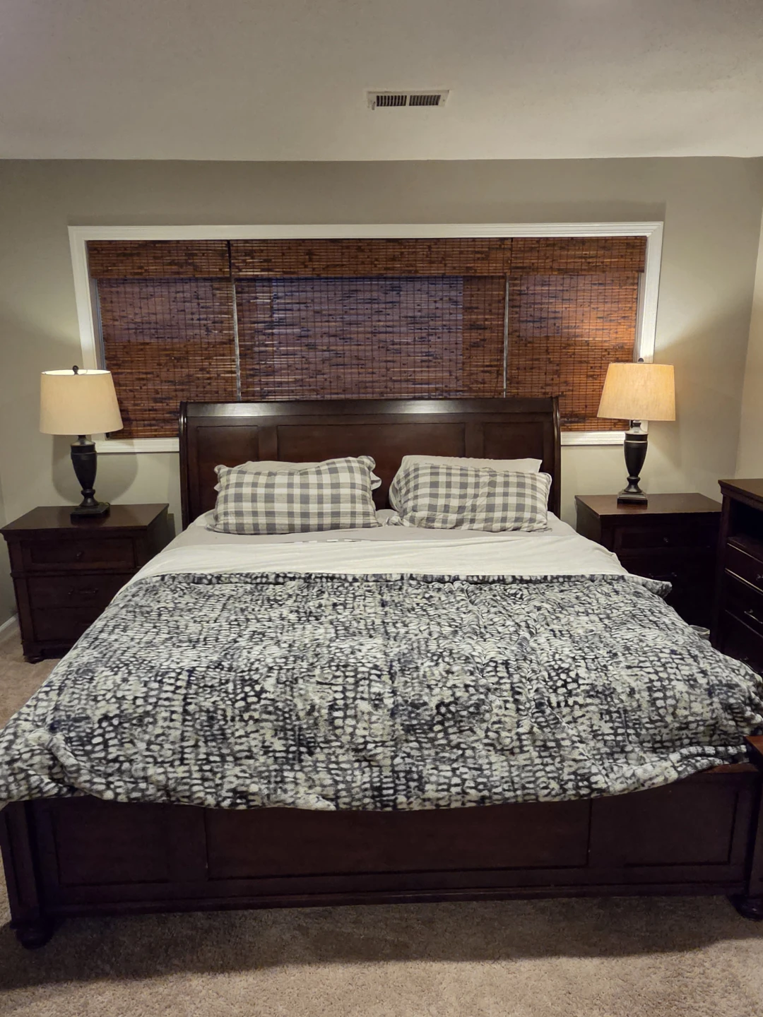 Costco King Solid Wood Bedroom Set