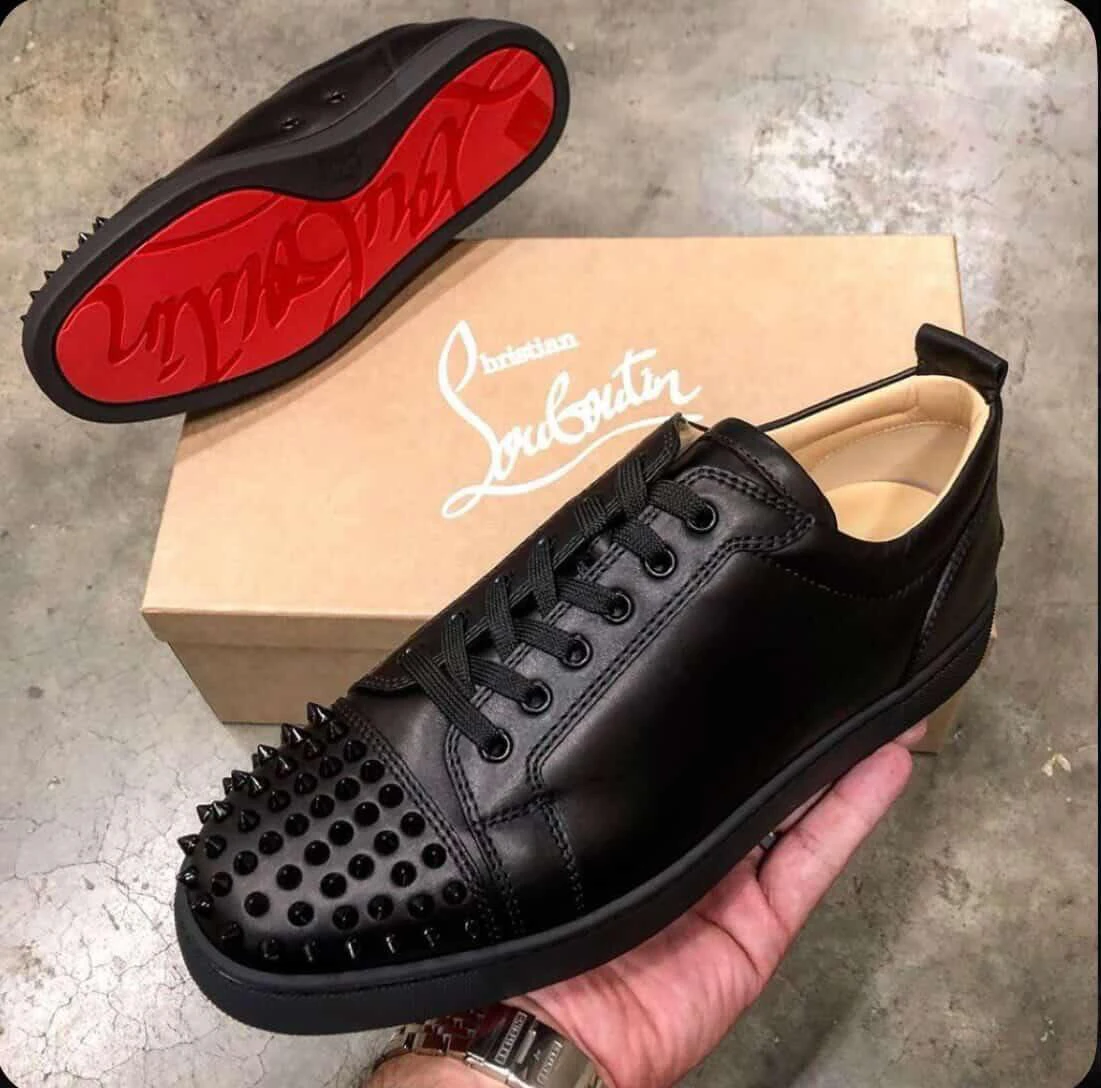 Red bottoms shoes