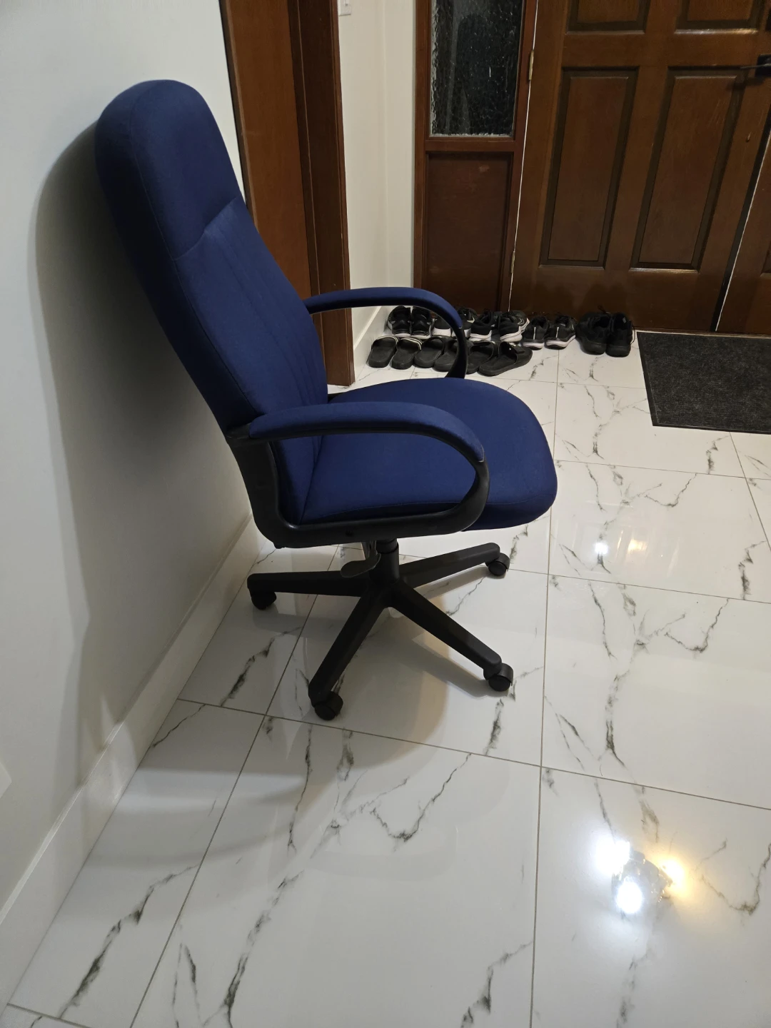 Blue Office Chair - photo 3