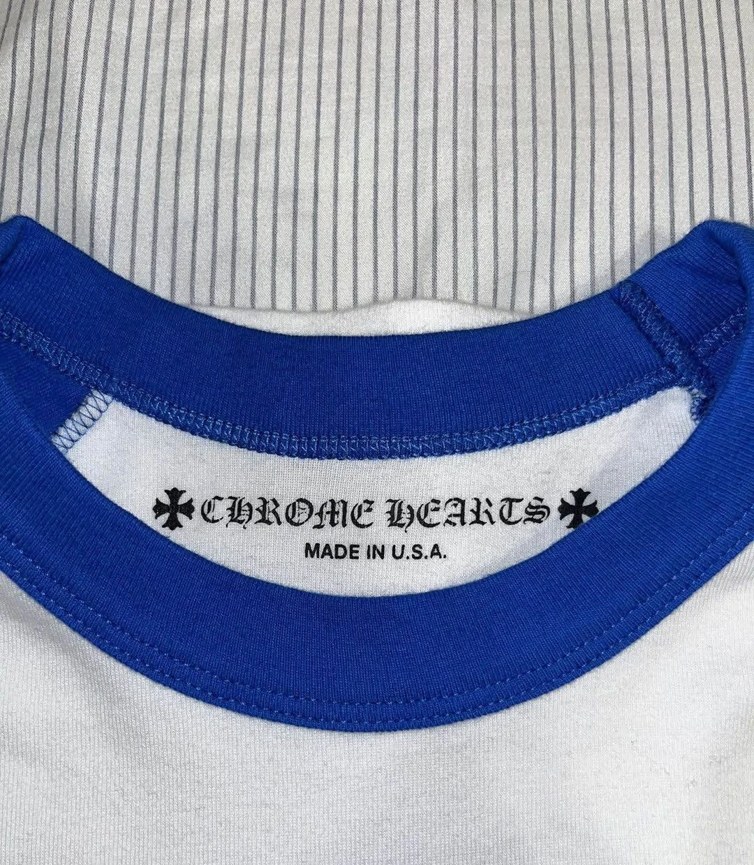 Chrome Hearts Long Sleeve Baseball T-Shirt - photo 2