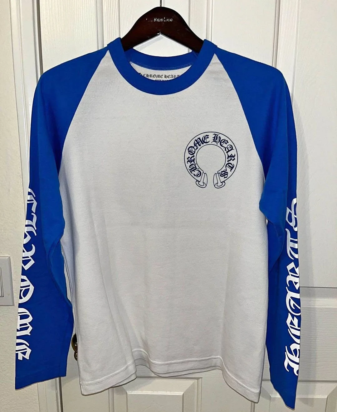 Chrome Hearts Long Sleeve Baseball T-Shirt - photo 3