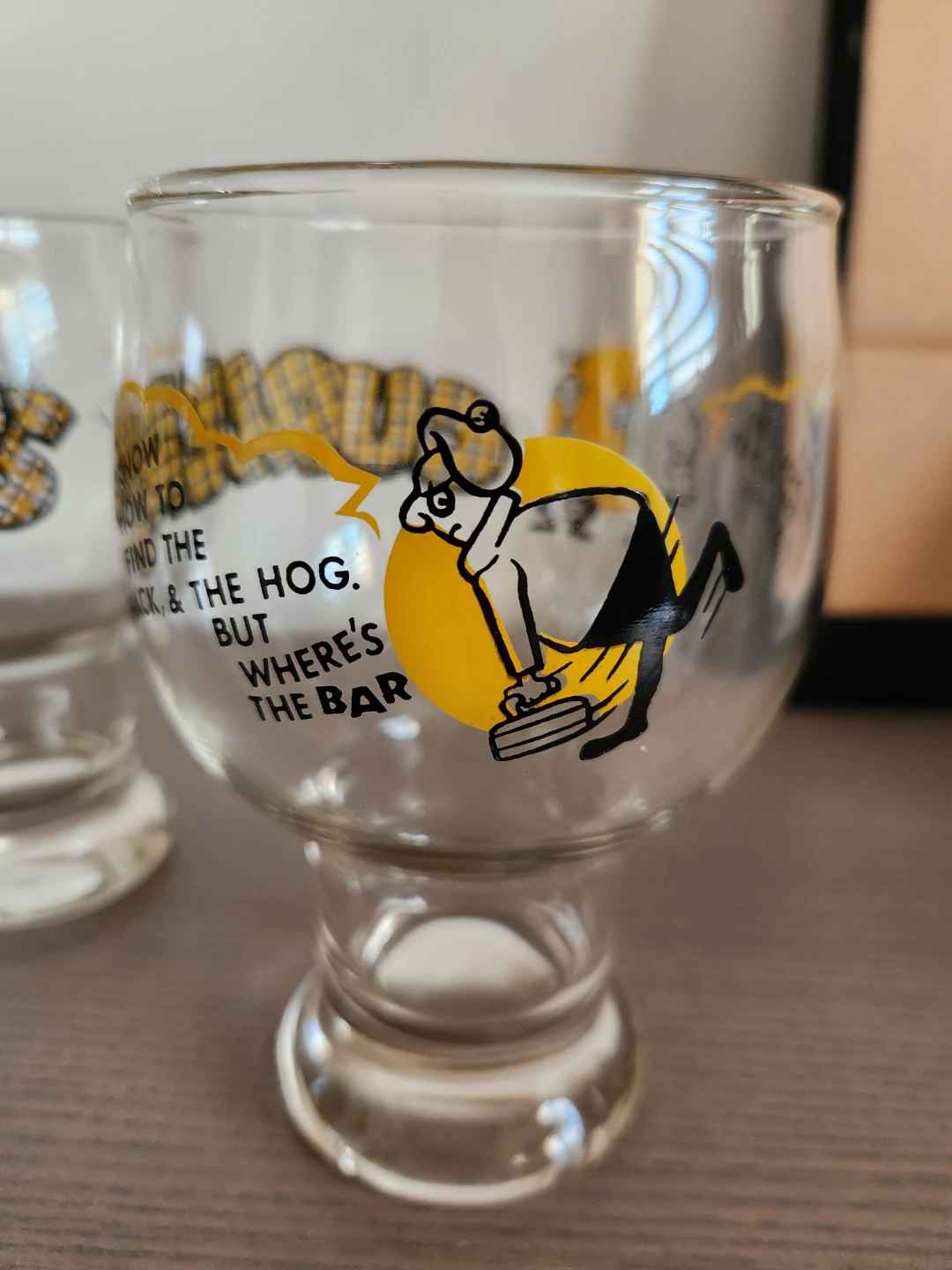 Set of 4 "Buzzer" Glasses with Cartoon Graphics - photo 5