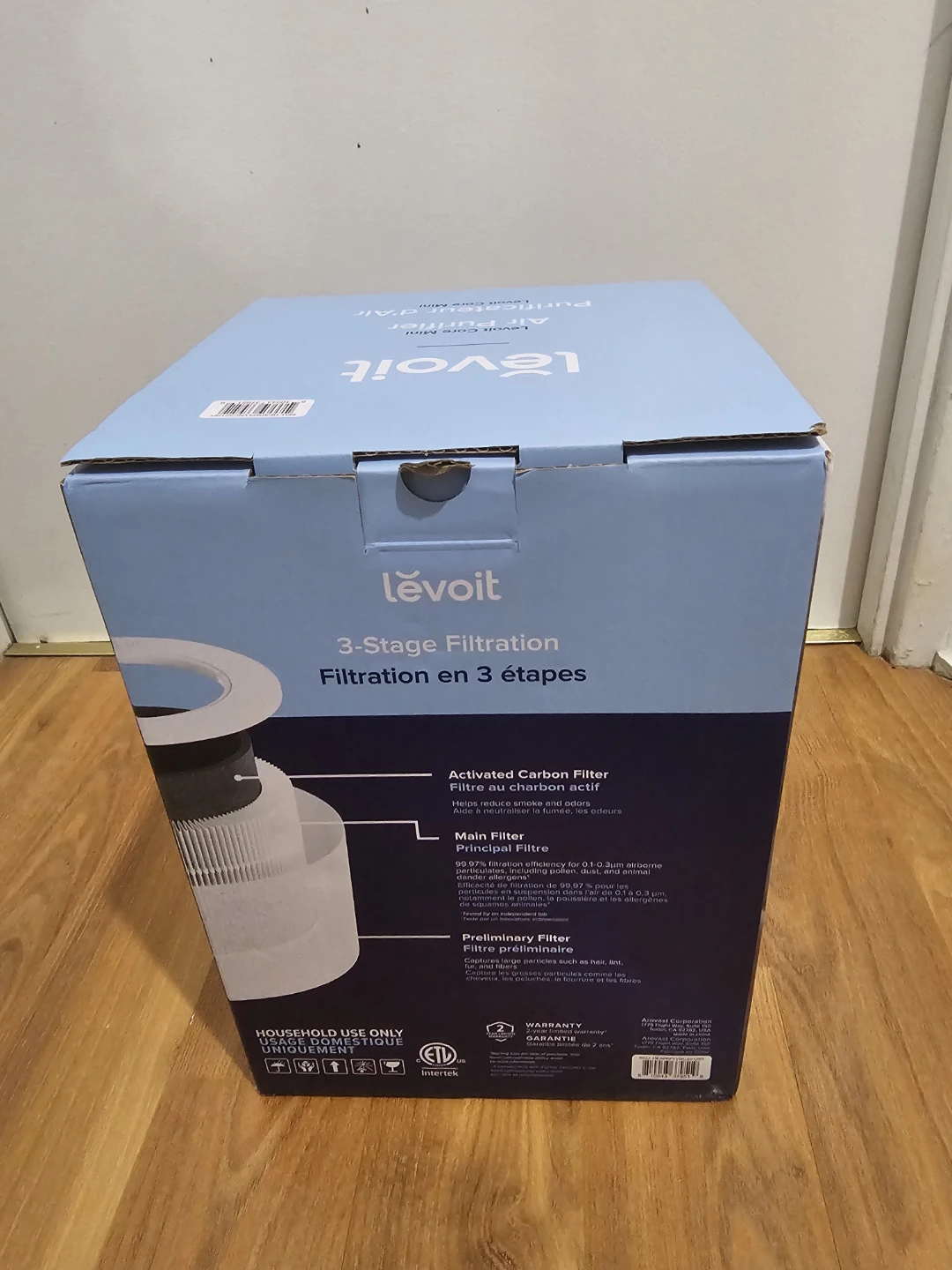 Levoit Core Mini Air Purifier, Grey - photo 3