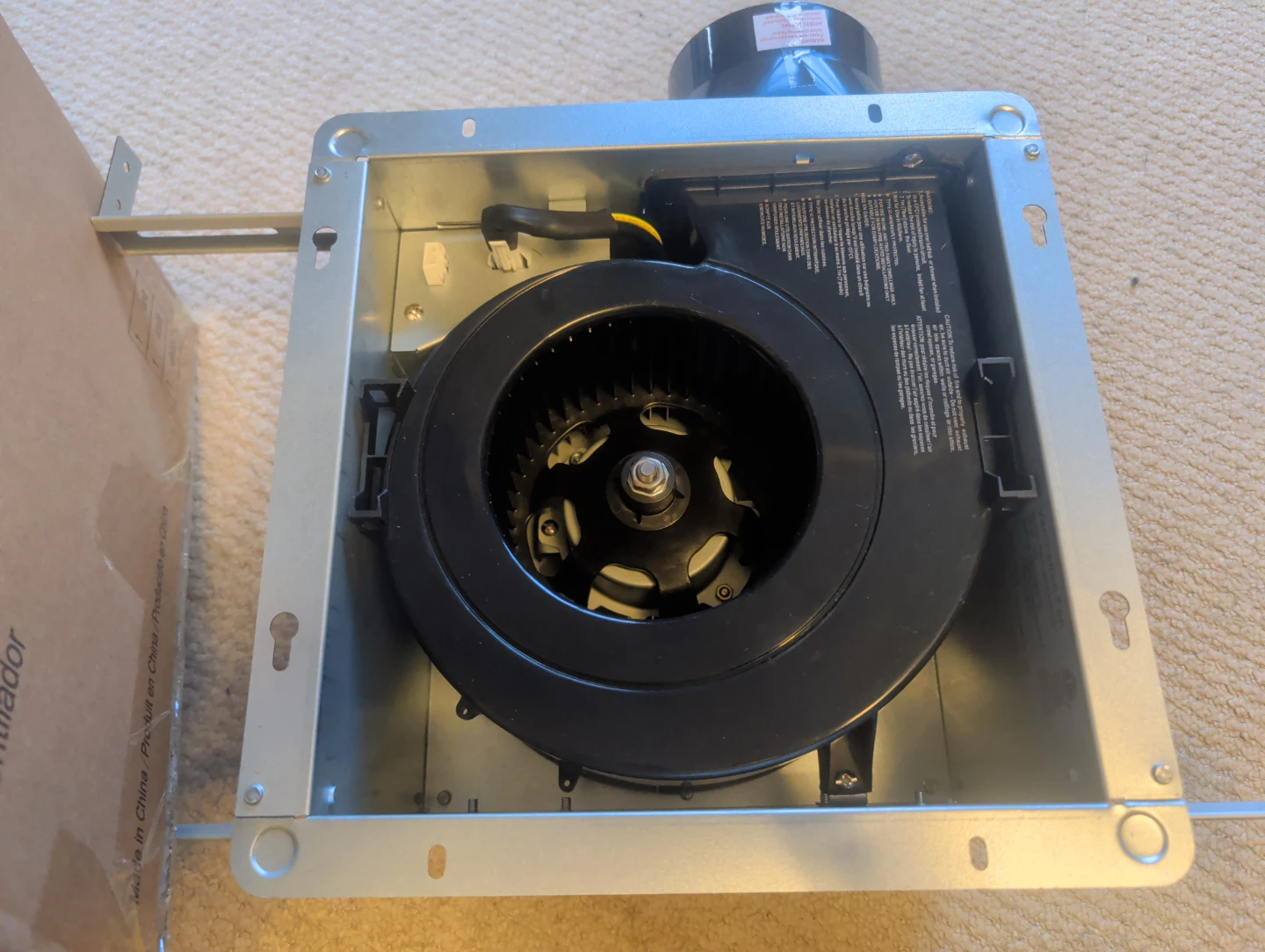Broan-NuTone PAC-00210X25 Ventilating Fan with Light - photo 2
