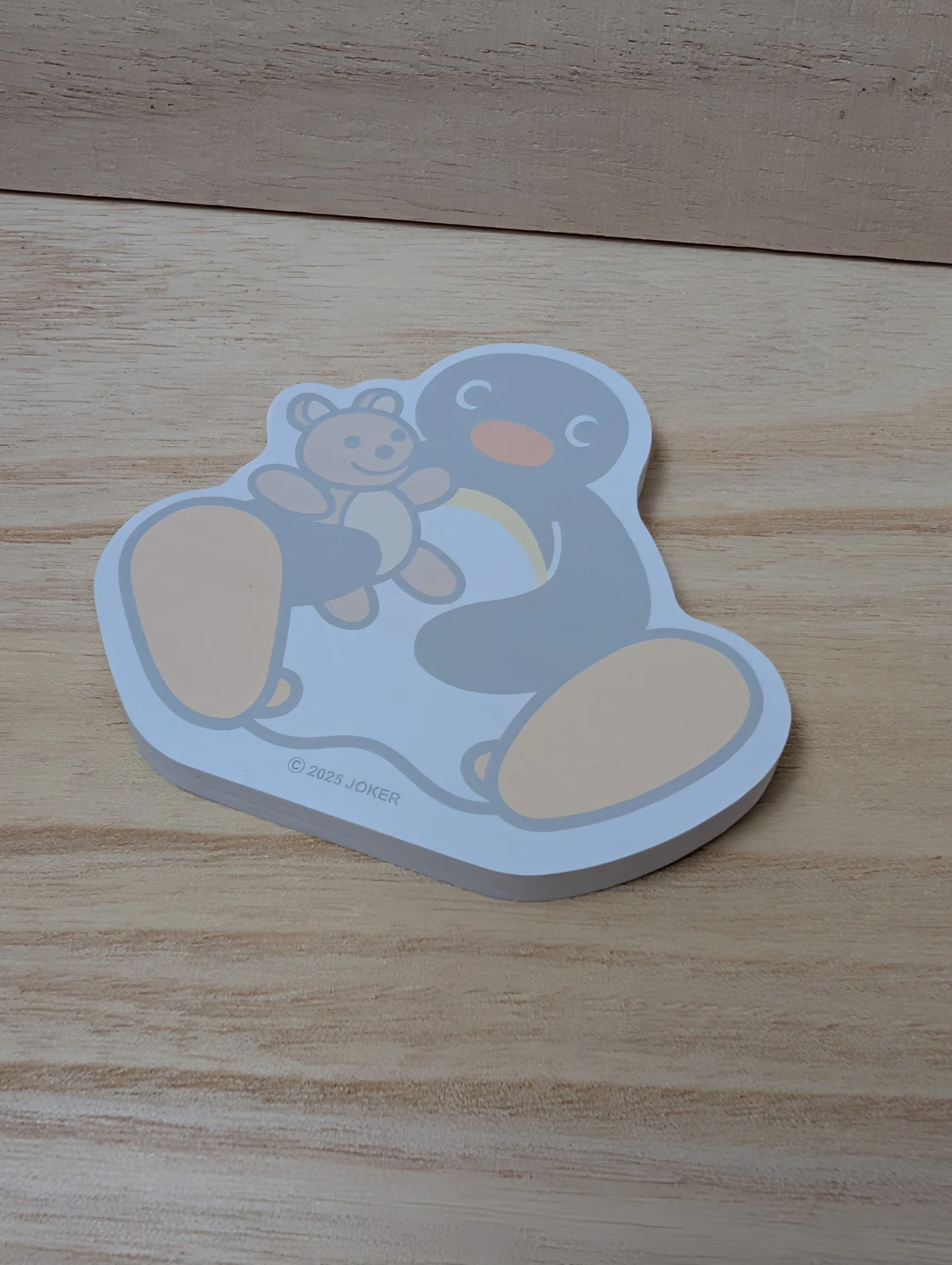 Cute Penguin and Teddy Bear sticky now