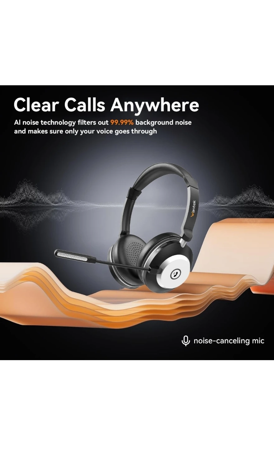 New Wireless Headset with Noise Cancelling - photo 3