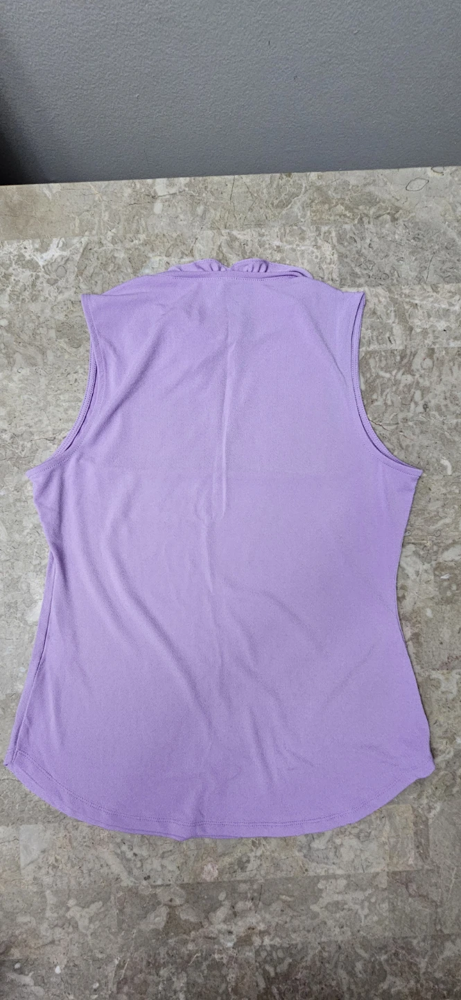 Women's NY&CO Lavender Sleeveles Blouse. New - photo 2