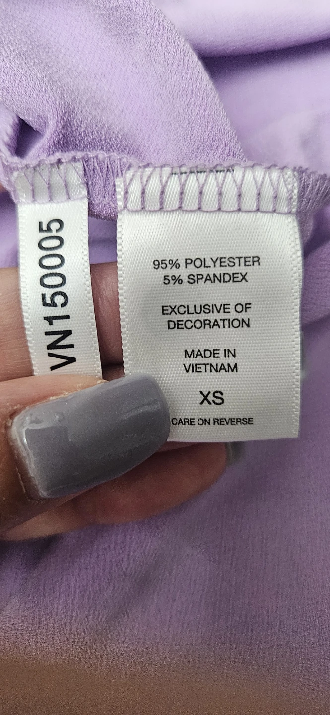 Women's NY&CO Lavender Sleeveles Blouse. New - photo 4