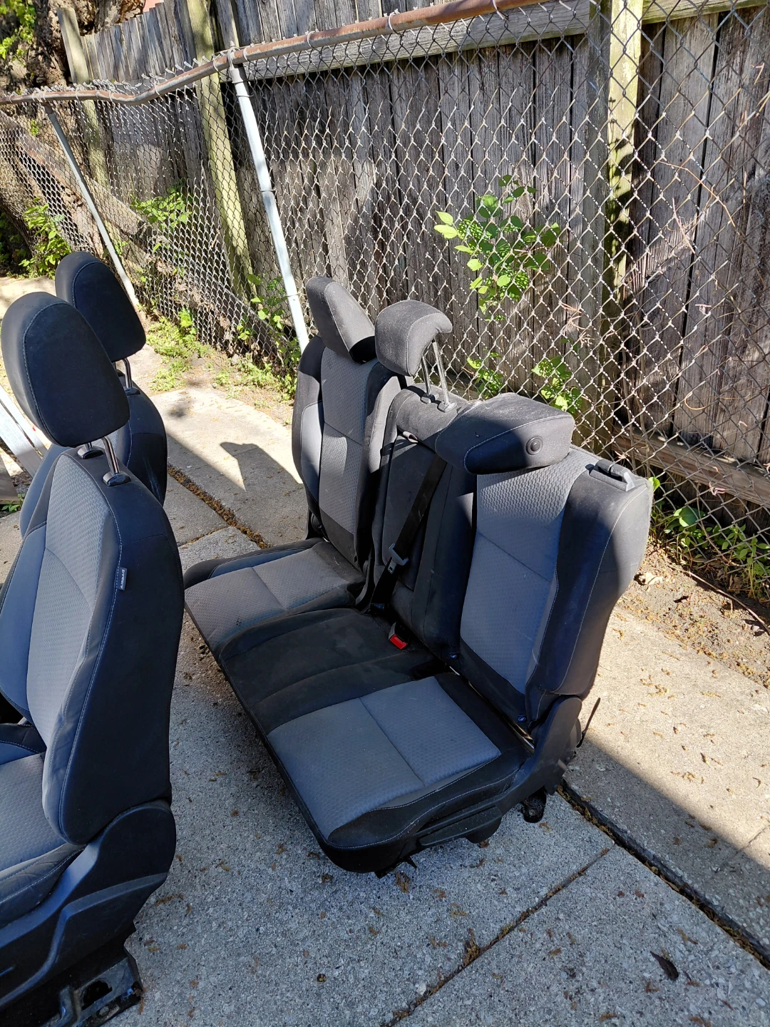 Set of Car Seats - Front & Rear
