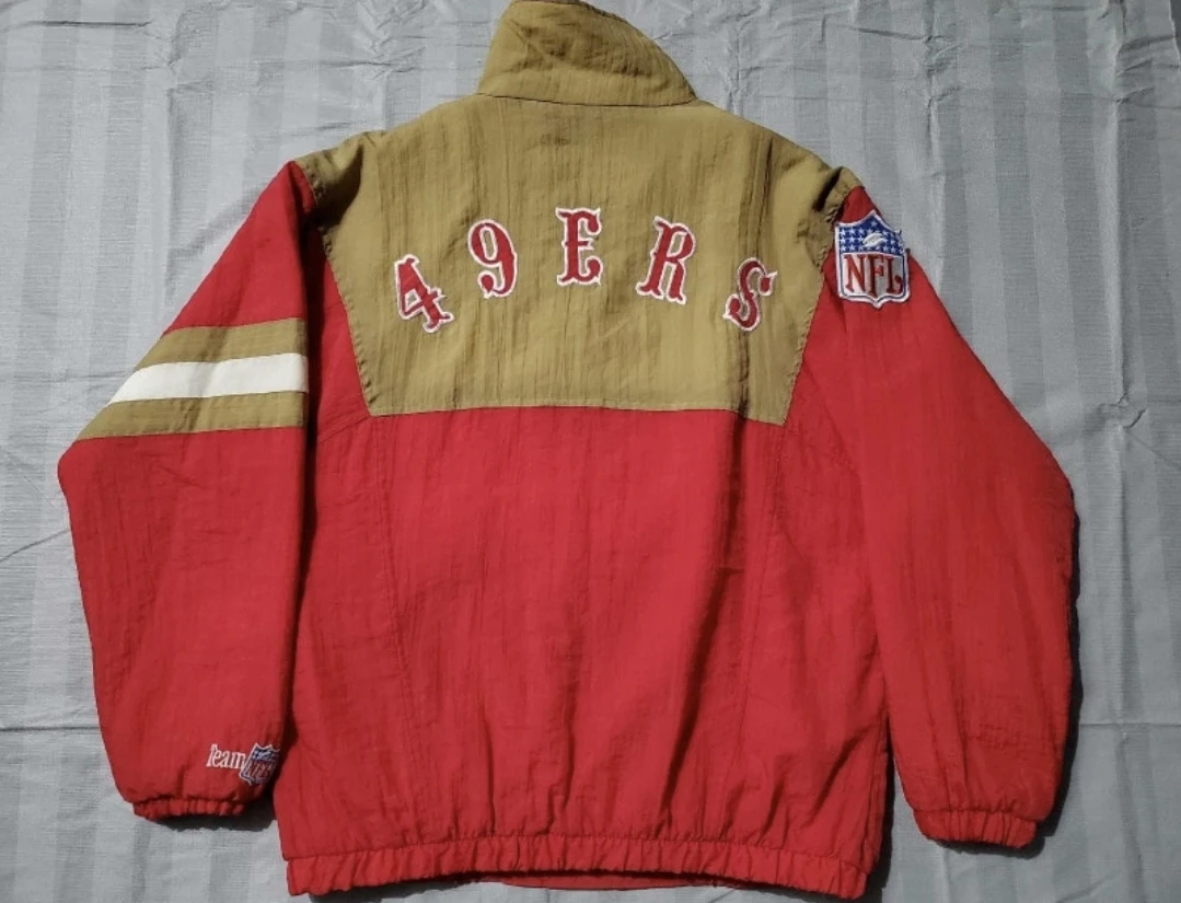 VTG Shain 49ERS pullover jacket adult LG