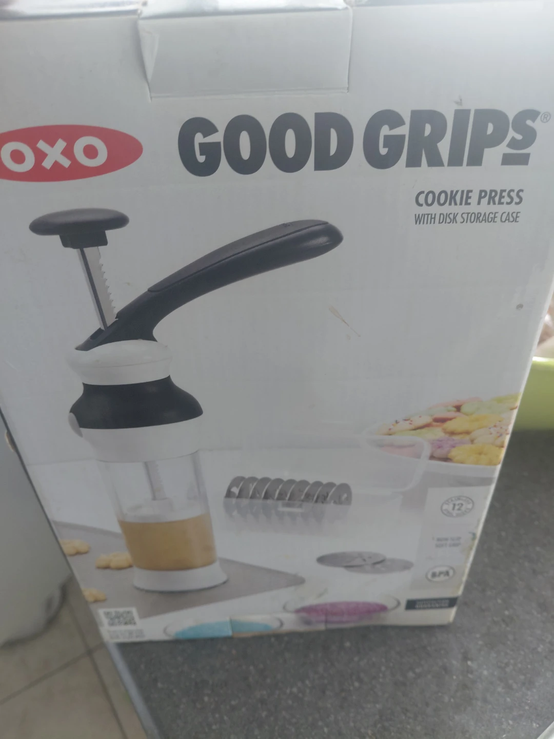 OXO Good Grips Cookie Press with Disk Storage Case - photo 2