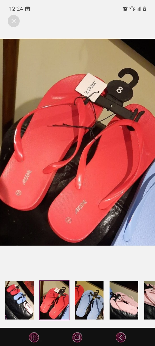 3 pairs NWT Thongs sandals flip flops - photo 2