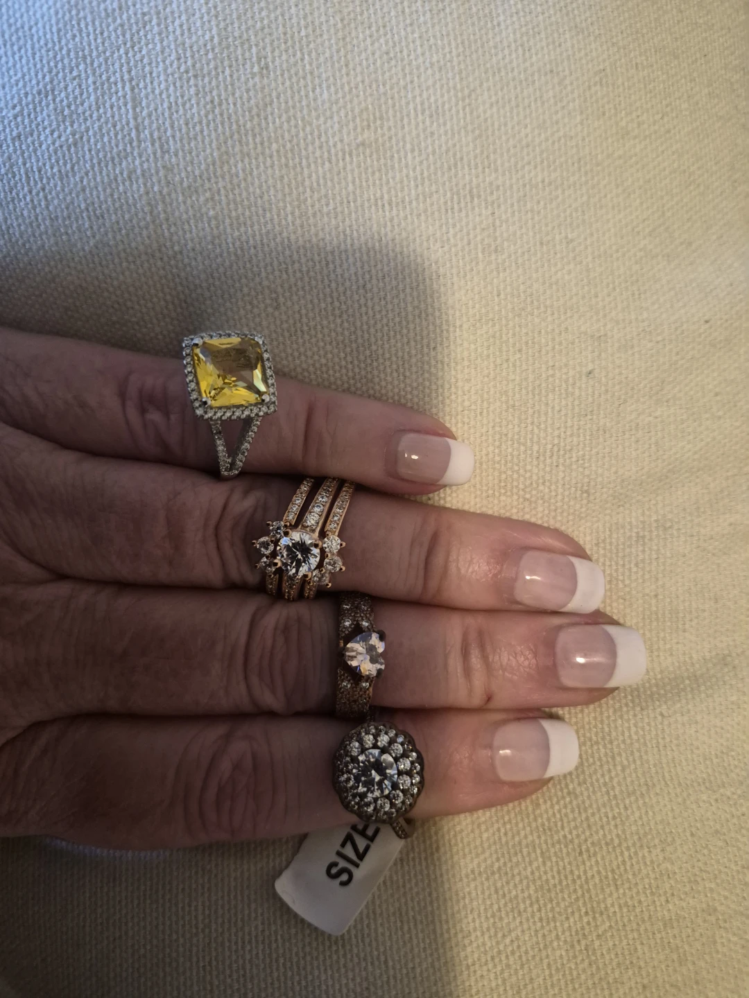 Charmed Aroma set of 8 Rings size 6 - photo 2