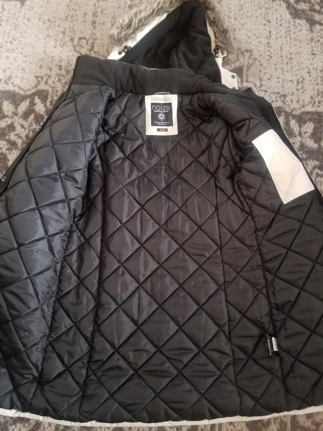 Noize Weather Guard White Parka Jacket - photo 3