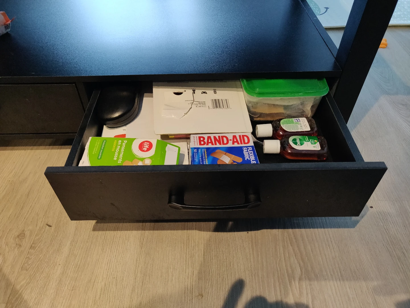 Black Lift-Top Coffee Table with Storage - photo 2