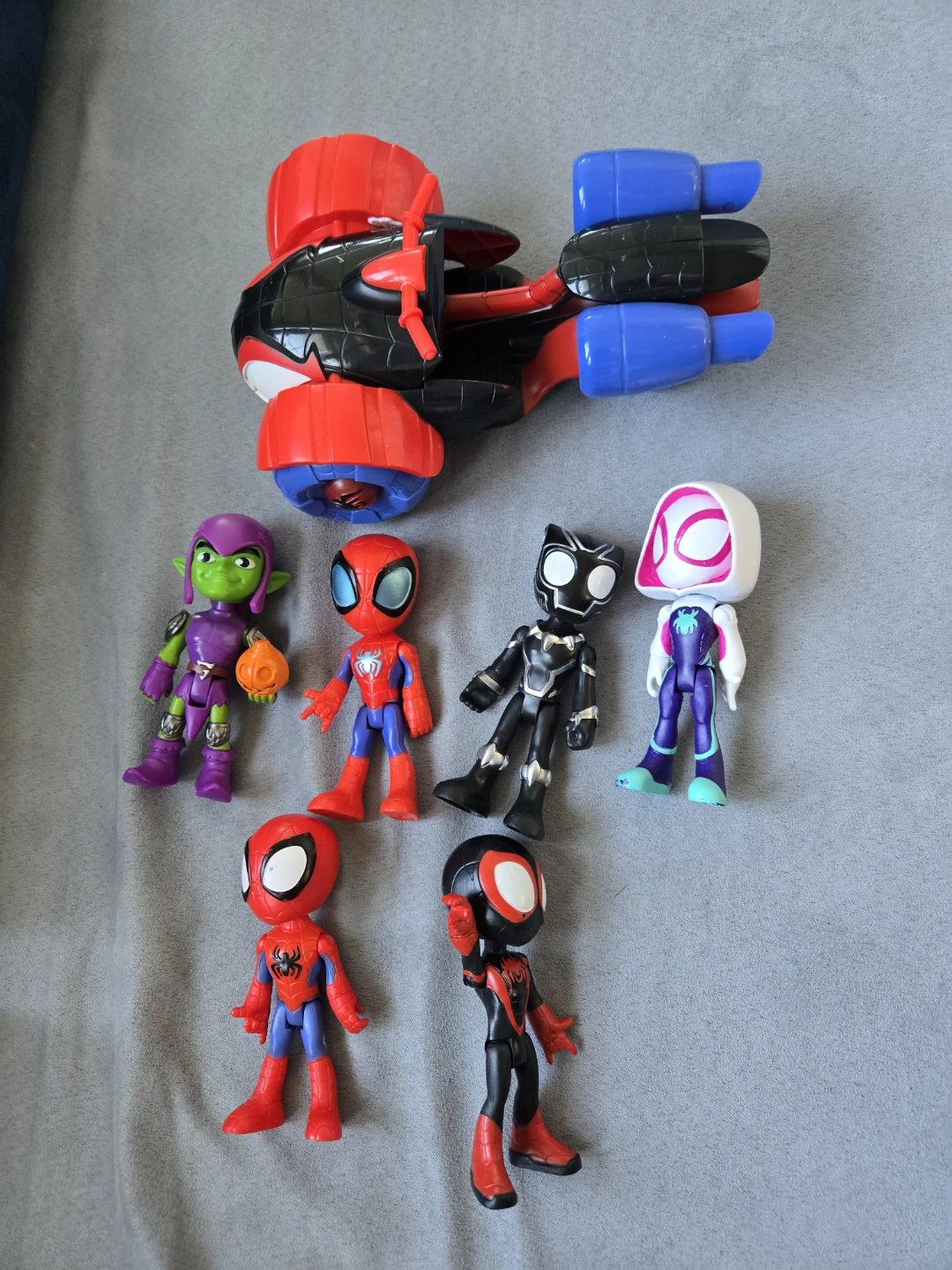 Spidy and friends toy lot
