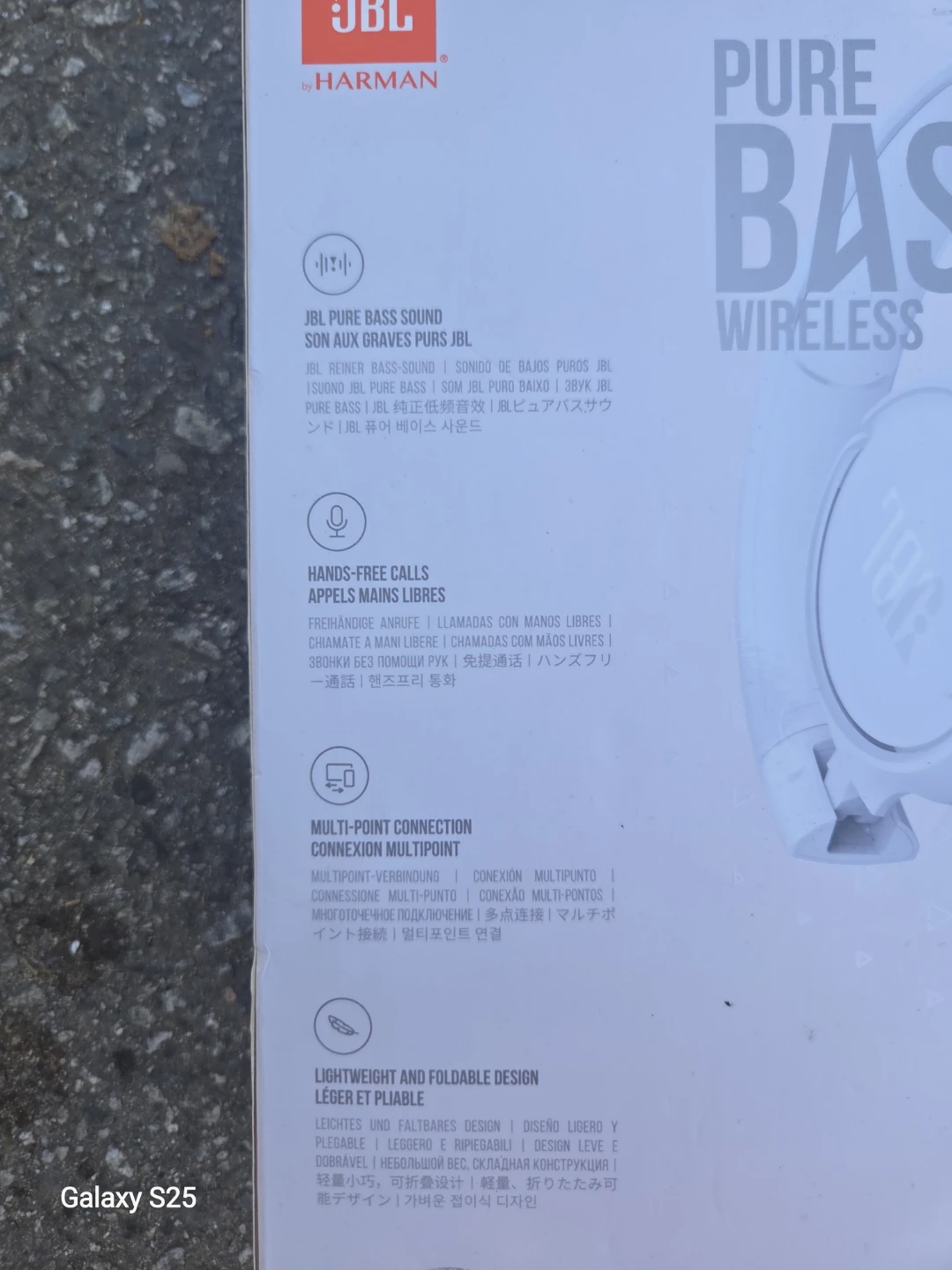 JBL Tune 520BT Wireless On-Ear Headphones - White - photo 3