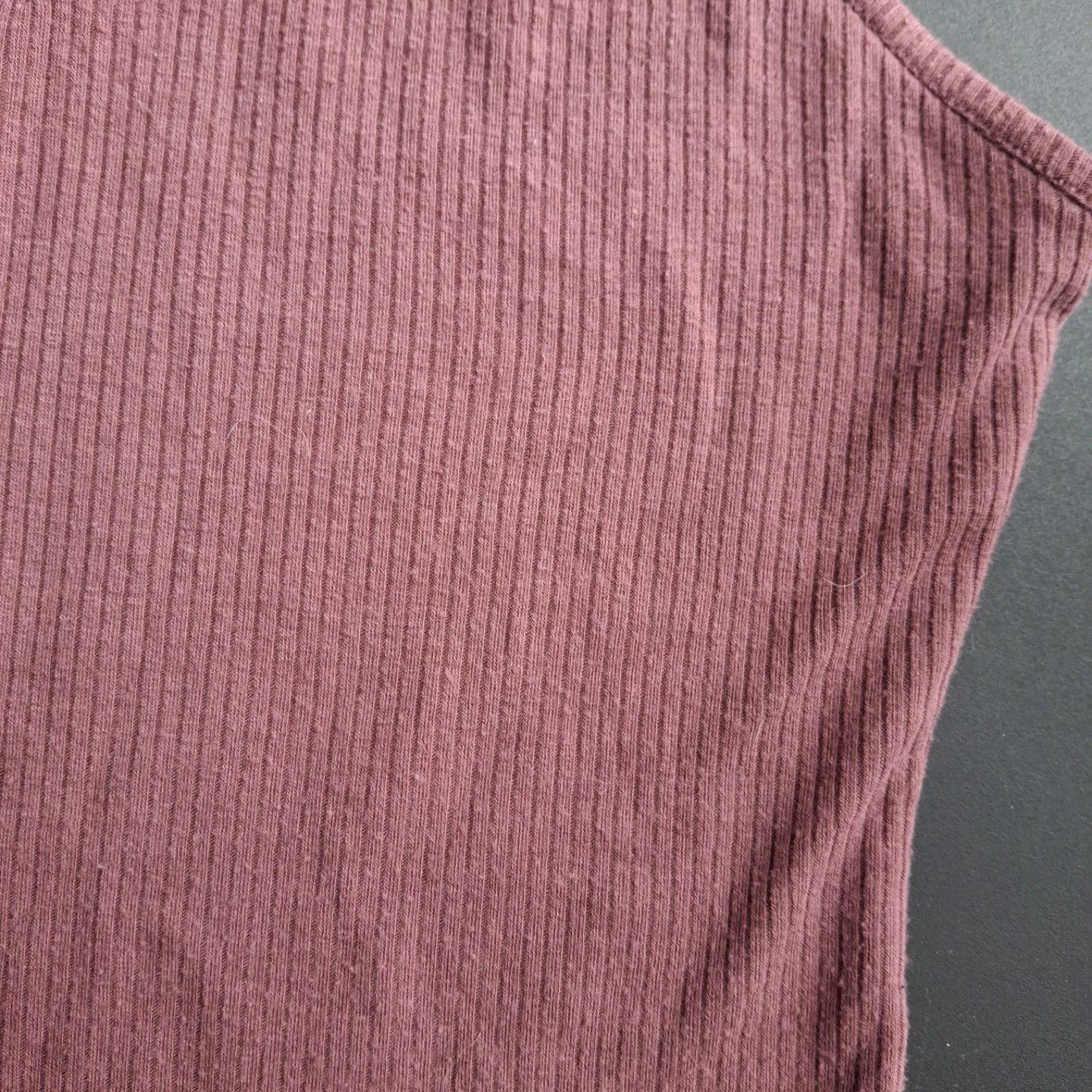 Ribbed Halter Bodysuit Mauve - photo 3