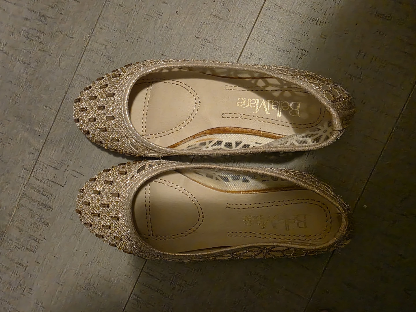Bella Marie Kids Glitter Flats Size 13 - photo 2