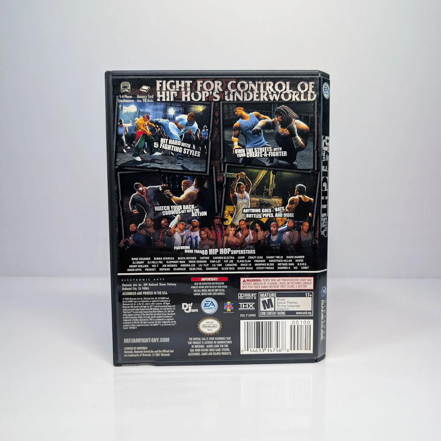 Def Jam: Fight For NY (Nintendo GameCube) - photo 2
