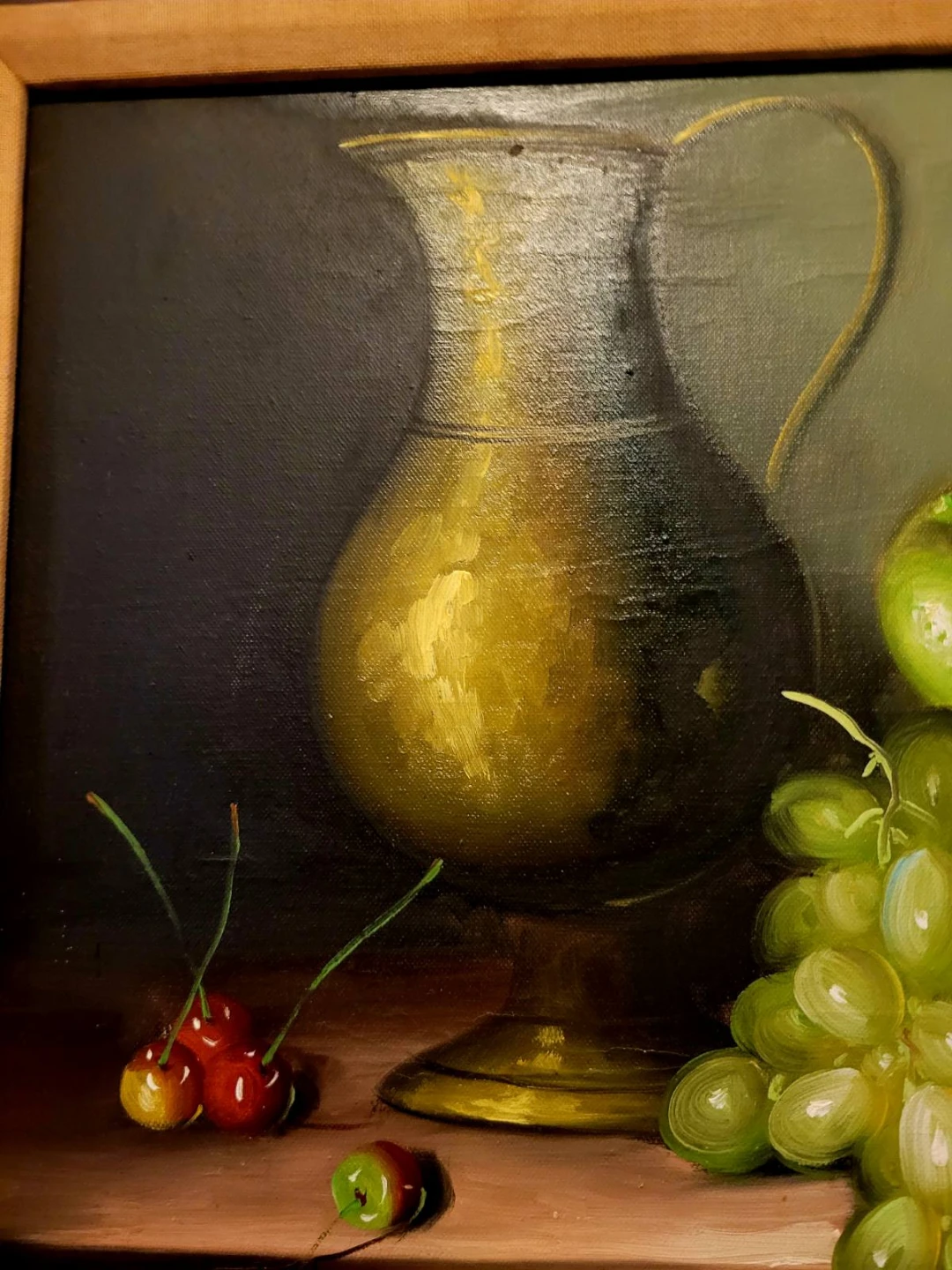 Oil paintning by French artist Frank Lean - photo 3
